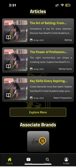 Nowfit Cricket screenshot 4