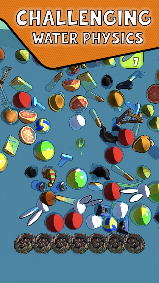 #4. Floaty Match 3D : Triple Match (iOS) Podle: Modelab Inc