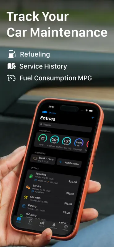 Gastos do Carro e Combustível screenshot 1 of 9