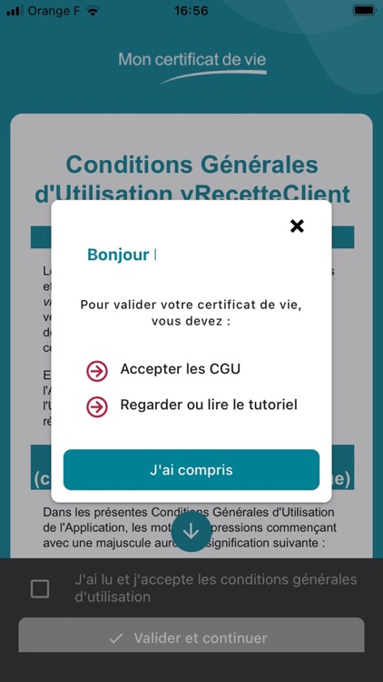 Mon certificat de vie screenshot-5