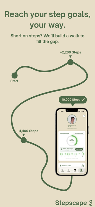 Stepscape: Walk & Discover Screenshot 6 of 6