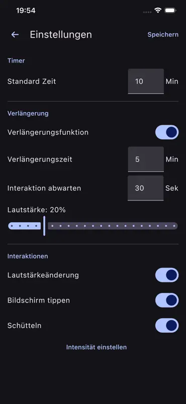 Shake Music Timer screenshot 1 of 2