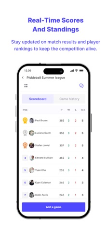 CourtMatch screenshot