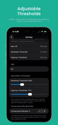 Zone Minutes Screenshot 2 of 2