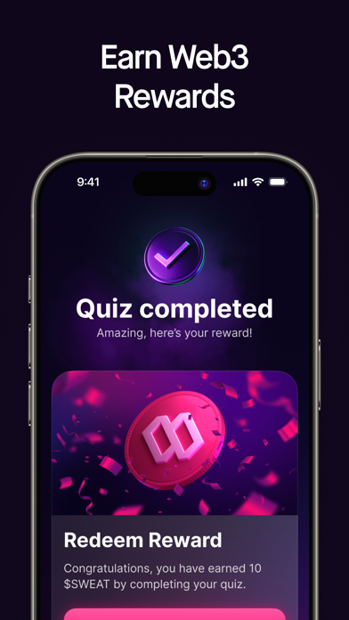 Sweat Wallet: Crypto & Rewards Screenshot