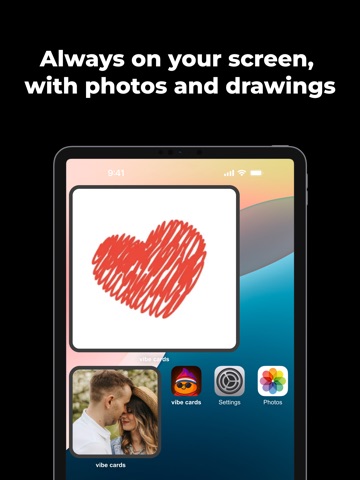vibe cards - couple questions iPad screenshot