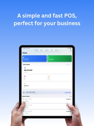 MiStock: Complete POS iPad screenshot