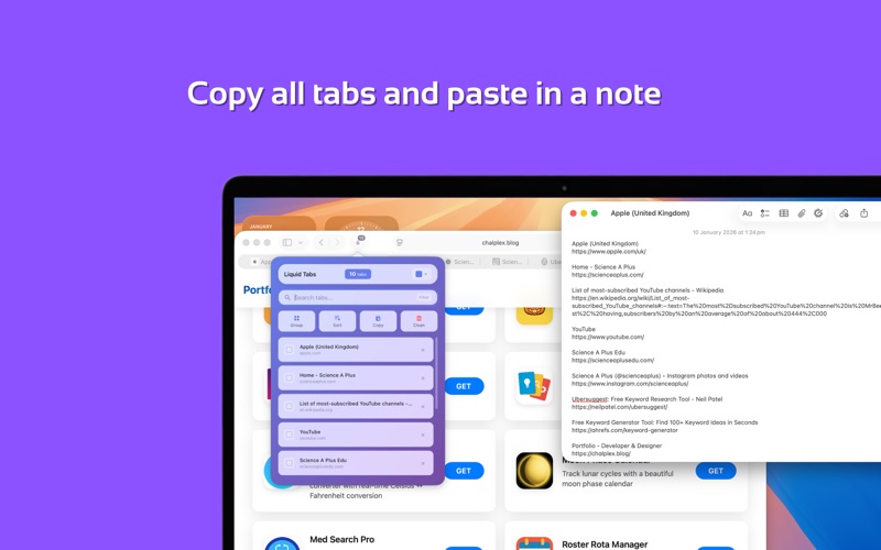 App screenshot