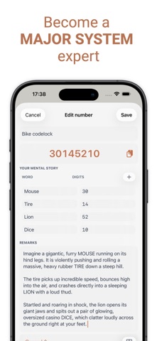 Numery: Major System Screenshot 2 of 5