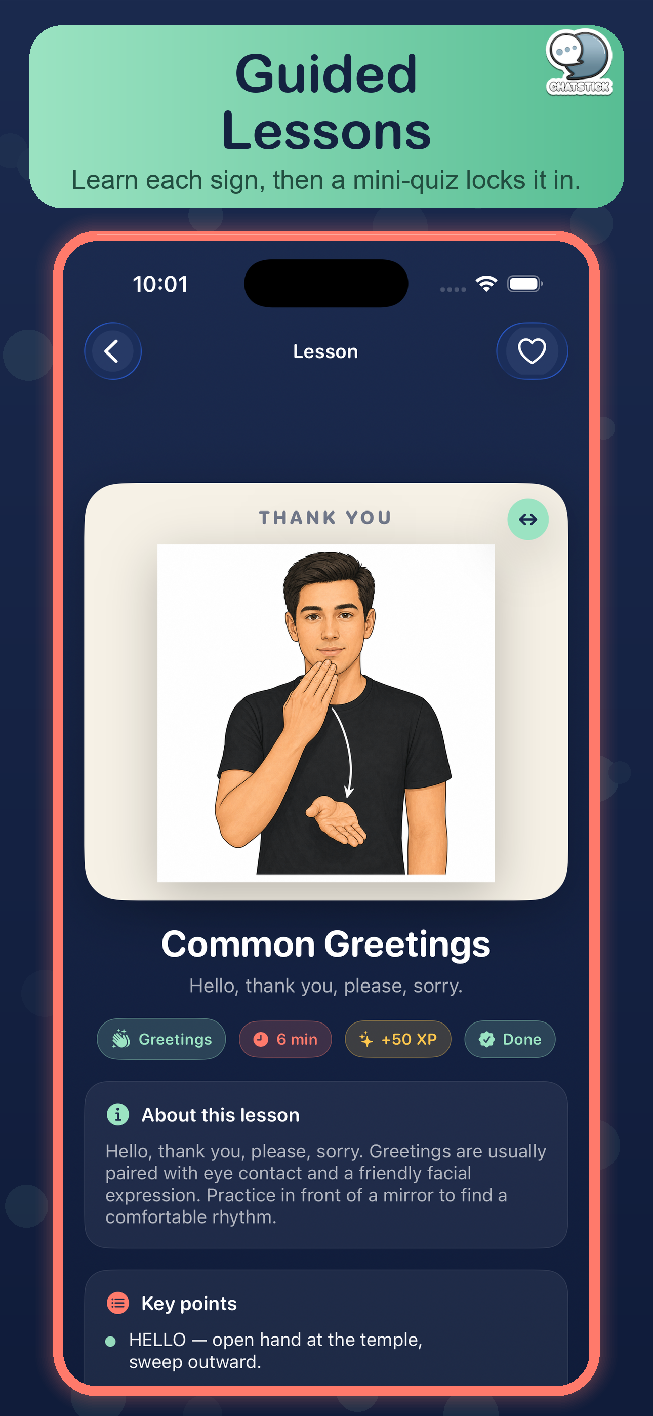 ASL Handsign Tutor by CS screenshot 5