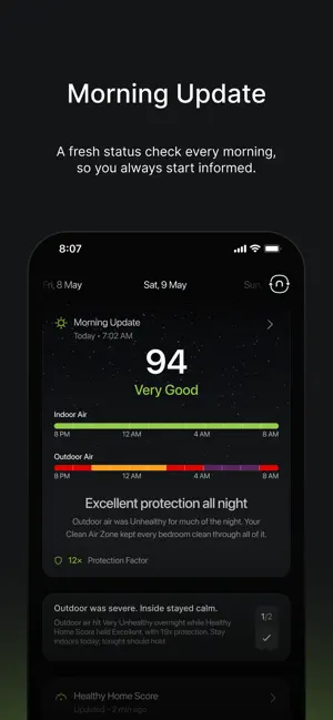Nafas Health iPhone screenshot 4
