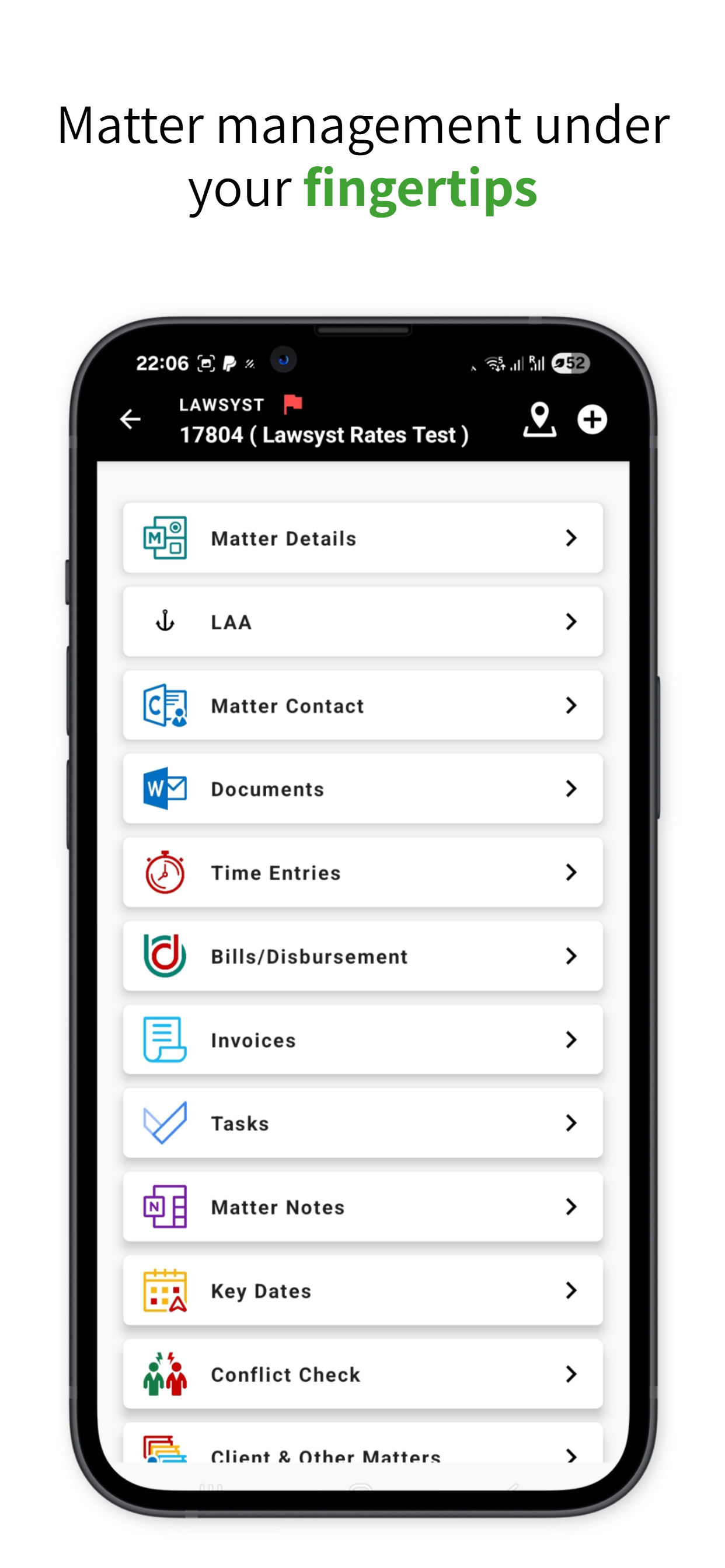 Lawsyst screenshot 3
