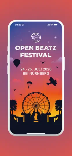 Screenshot von Open Beatz Festival auf dem iPhone 1