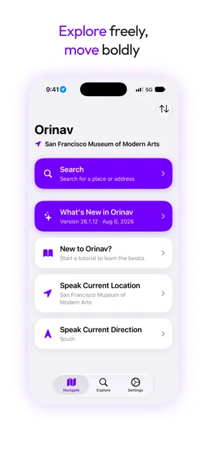 Orinav screenshot 1