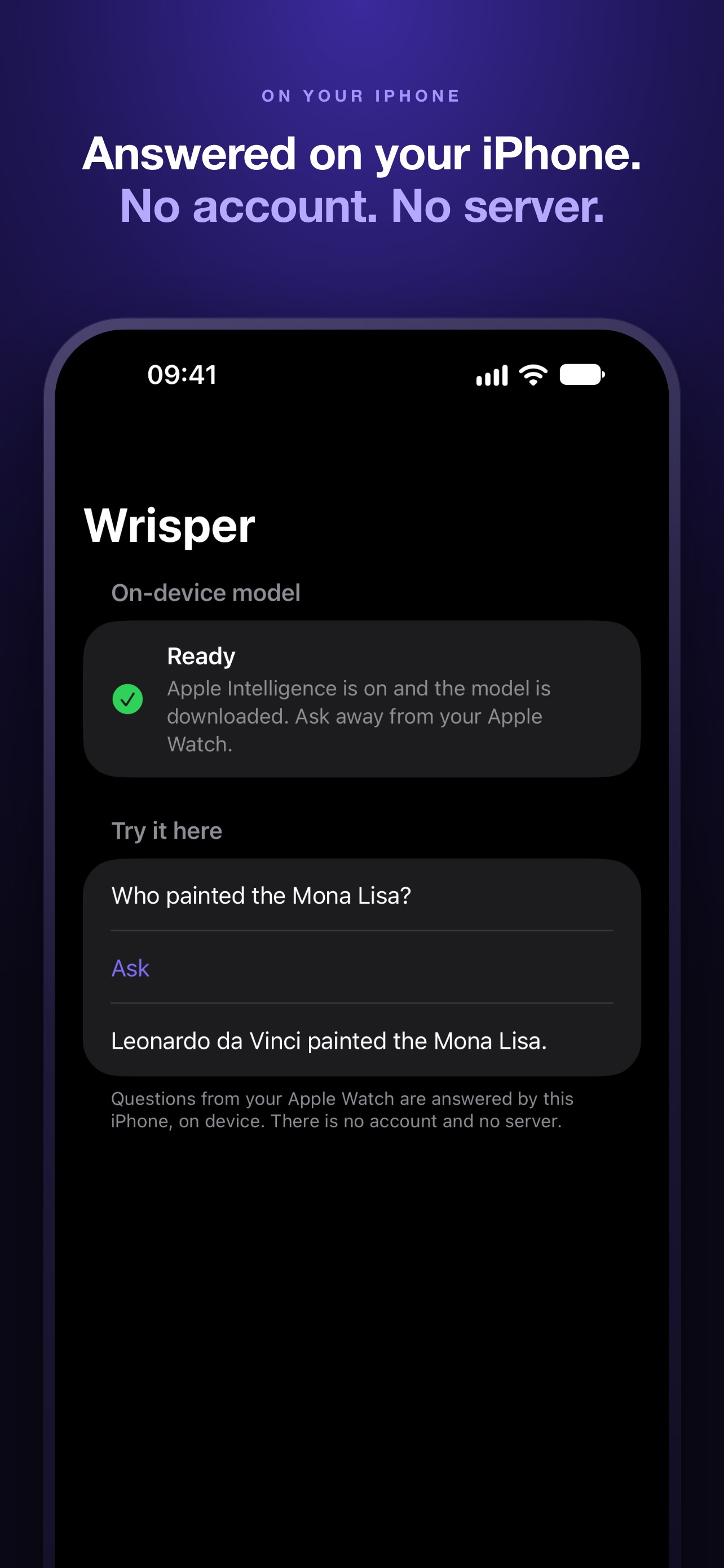 Screenshot 2 of Wrisper