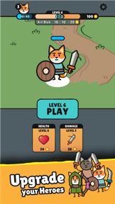 Legend of Hero Fox: Idle RPG screenshot