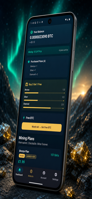 BTC Cloud Miner Screenshot 2 of 4