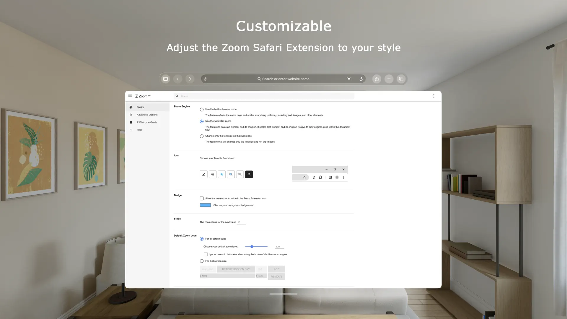 Zoom for Safari screenshot 4