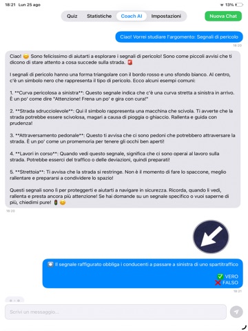 Quiz Patente AM 2025 - AI iPad screenshot