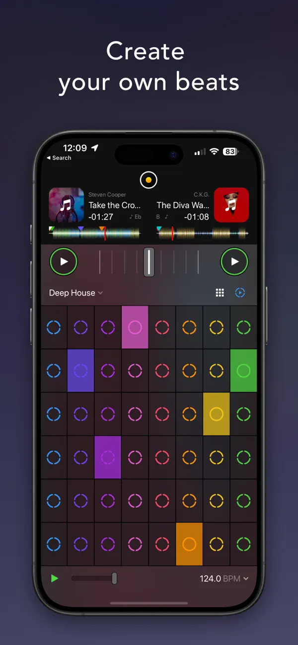 #6. djay - DJ App & AI Mixer (iOS) Által: Algoriddim GmbH