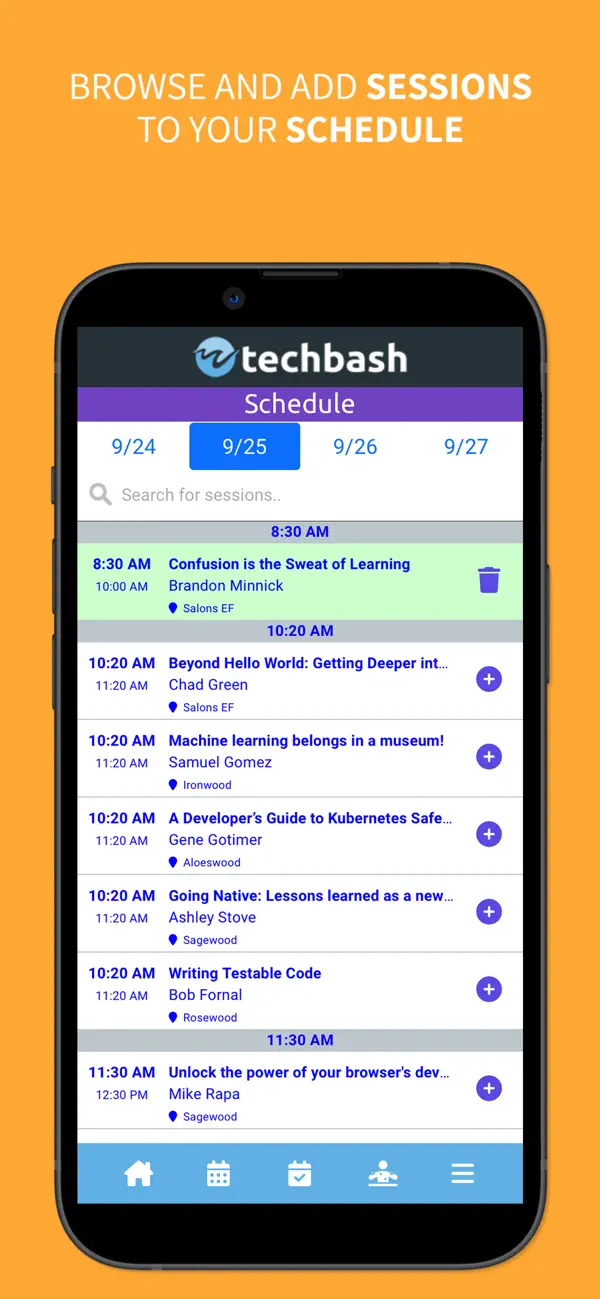 #2. TechBash (iOS) Podle: Penn Street Design, LLC.