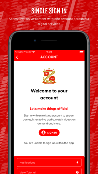 Swindon Town FC Screenshot