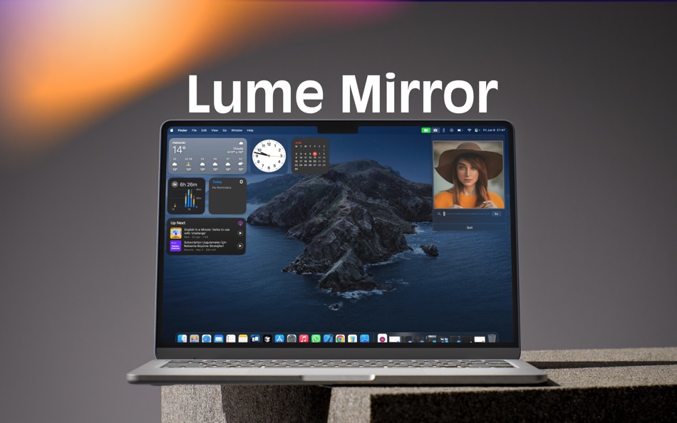 #1. Lume Mirror (macOS) Podle: OMER KARACAY