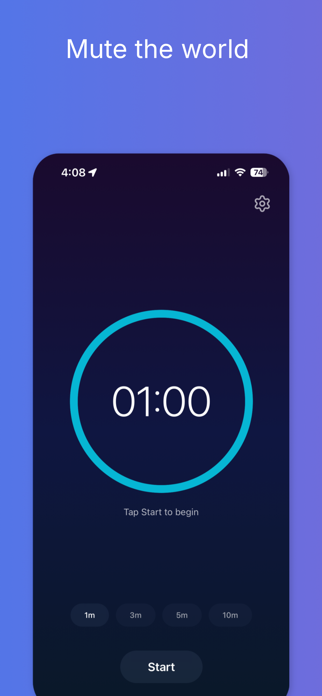 Quiet Time: Countdown Timer Screenshot 1 of 5