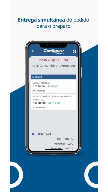 Configure Garçom screenshot-3