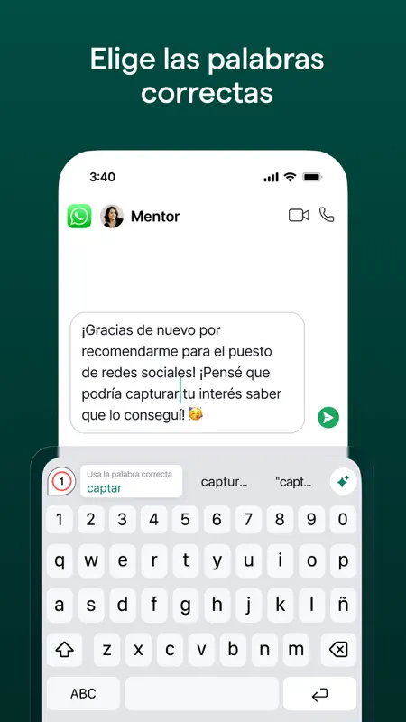 Grammarly: teclado con IA screenshot 3 of 10