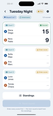Vamos: Padel Americano Screenshot 1 of 4