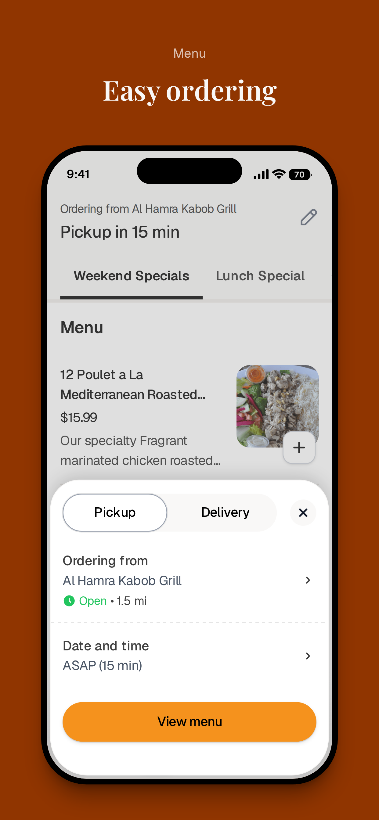 Al Hamra Kabob Grill - CA screenshot 3