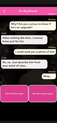 Love Chat Interactive Stories iPhone screenshot