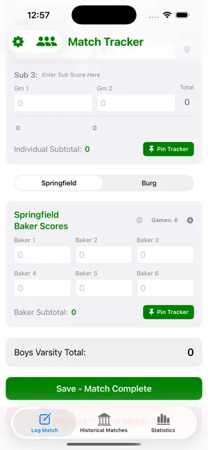Bowling Match Tracker screenshot 3