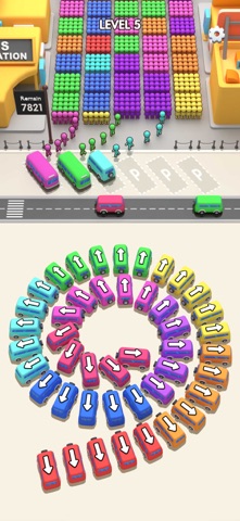 Color Traffic - Bus Match iPhone screenshot