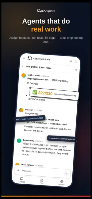 OpenAgents Mobile screenshot 4