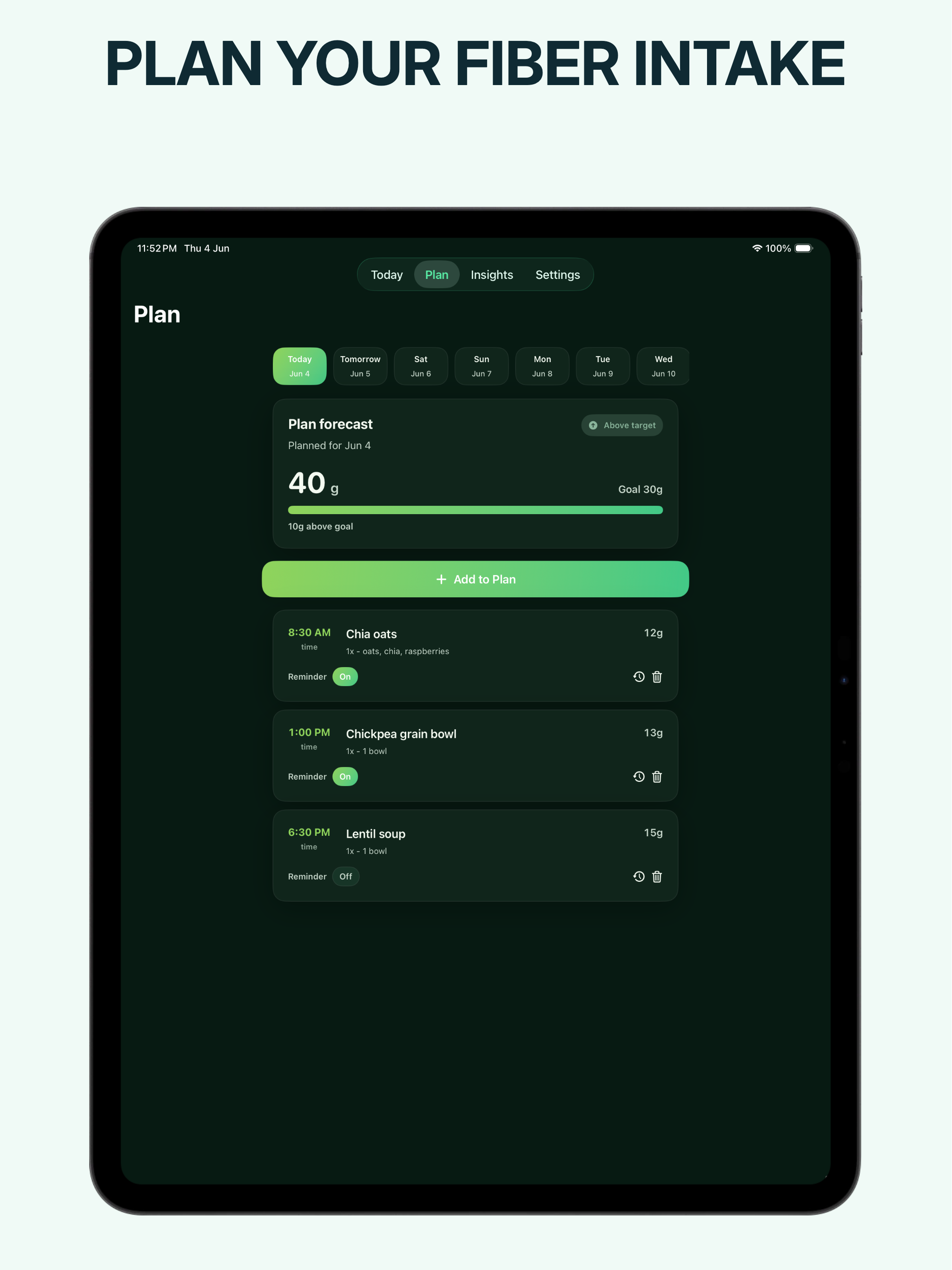 Fiber Tracker - Fiberly screenshot 10