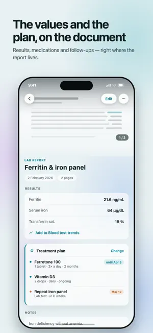 MedFolder - health journal screenshot 4