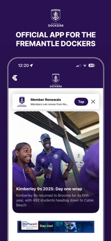 Fremantle Dockers Official App screenshot