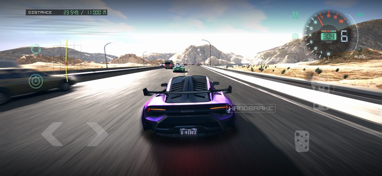 Screenshot 2 of DRIFT RIDE 2: Traffic Racing