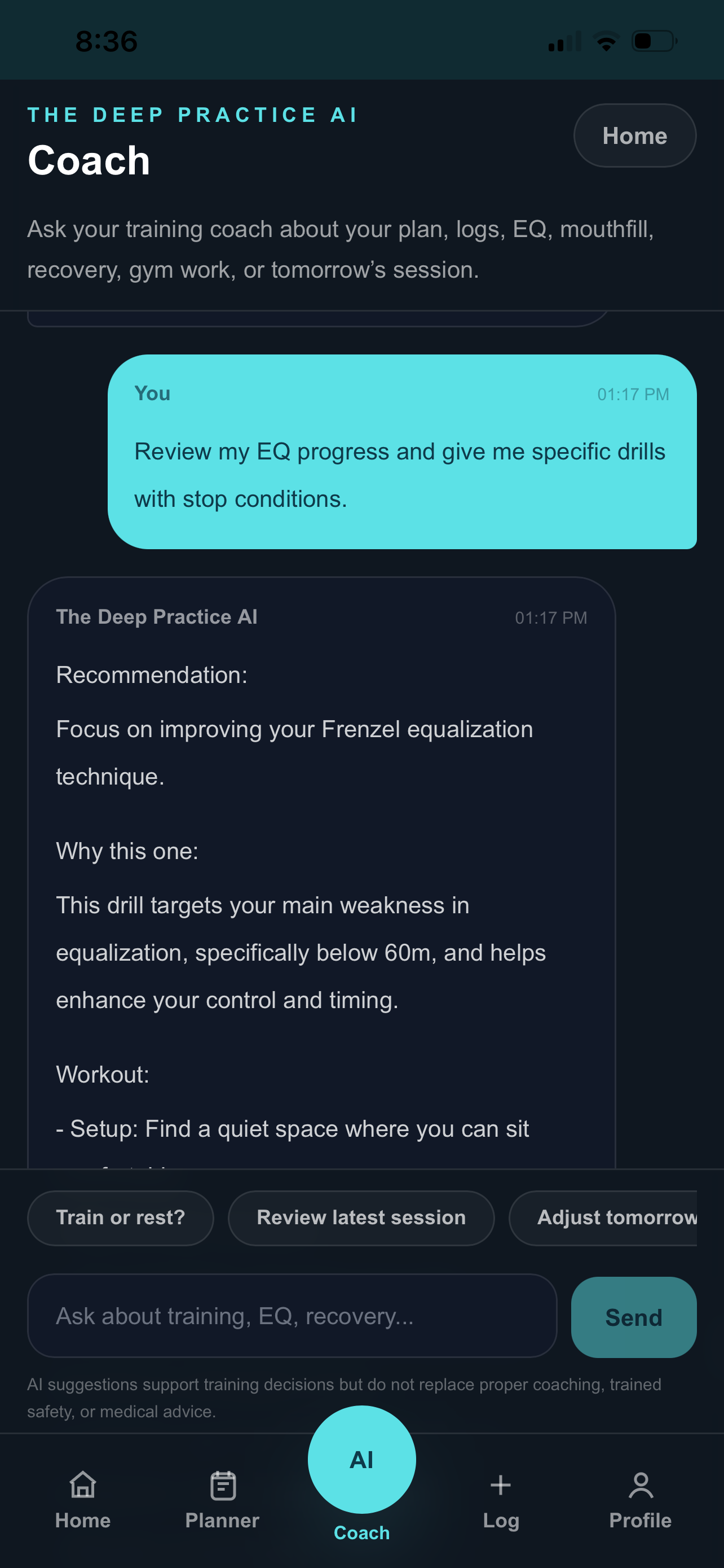The Deep Practice AI screenshot 3