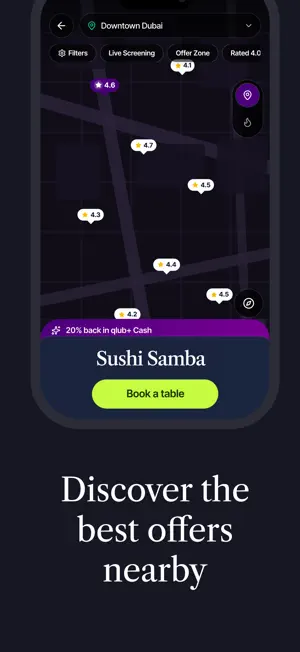 Qlub: Dining, Offers & Rewards screenshot 3