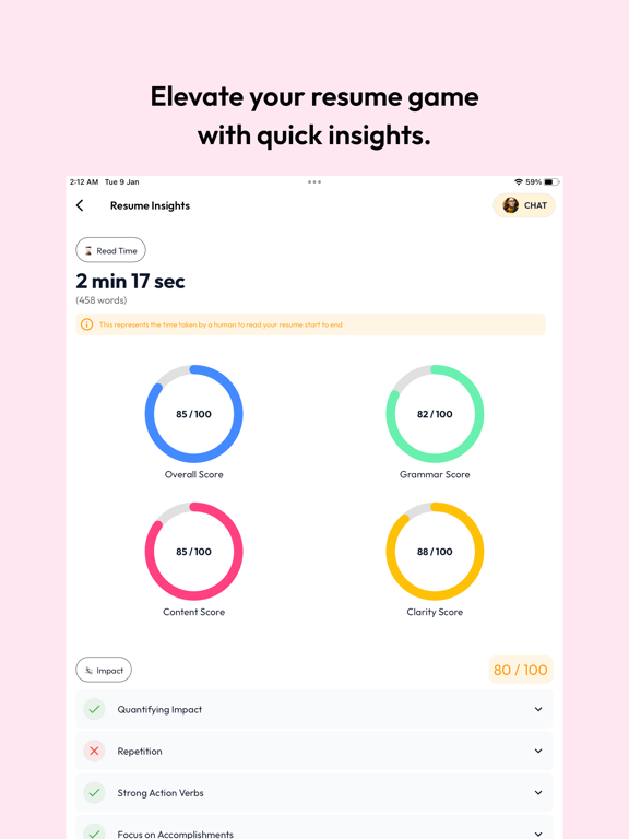 MbaCraft app screenshot 2