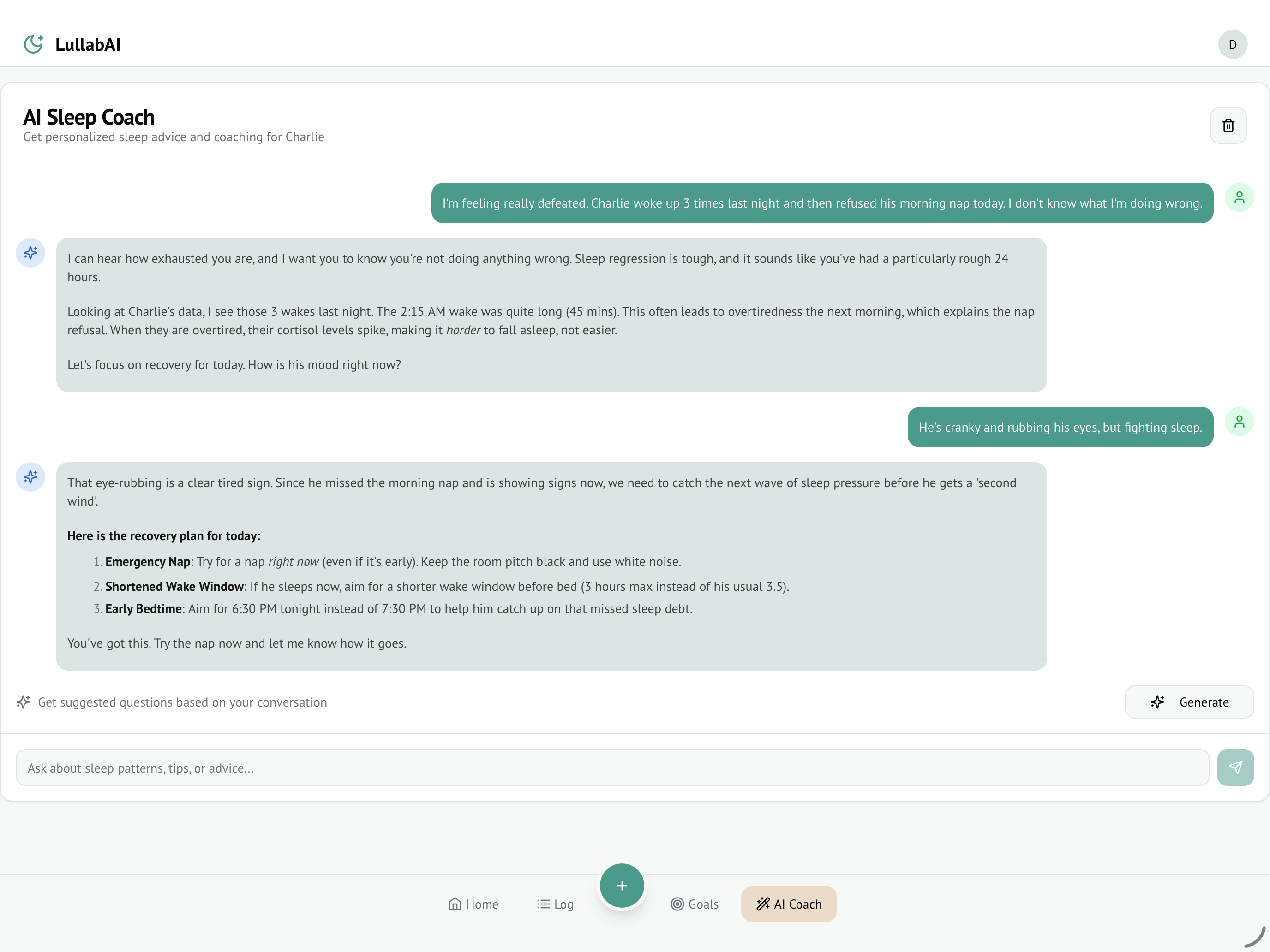 Lullabai: Baby Sleep Tracker