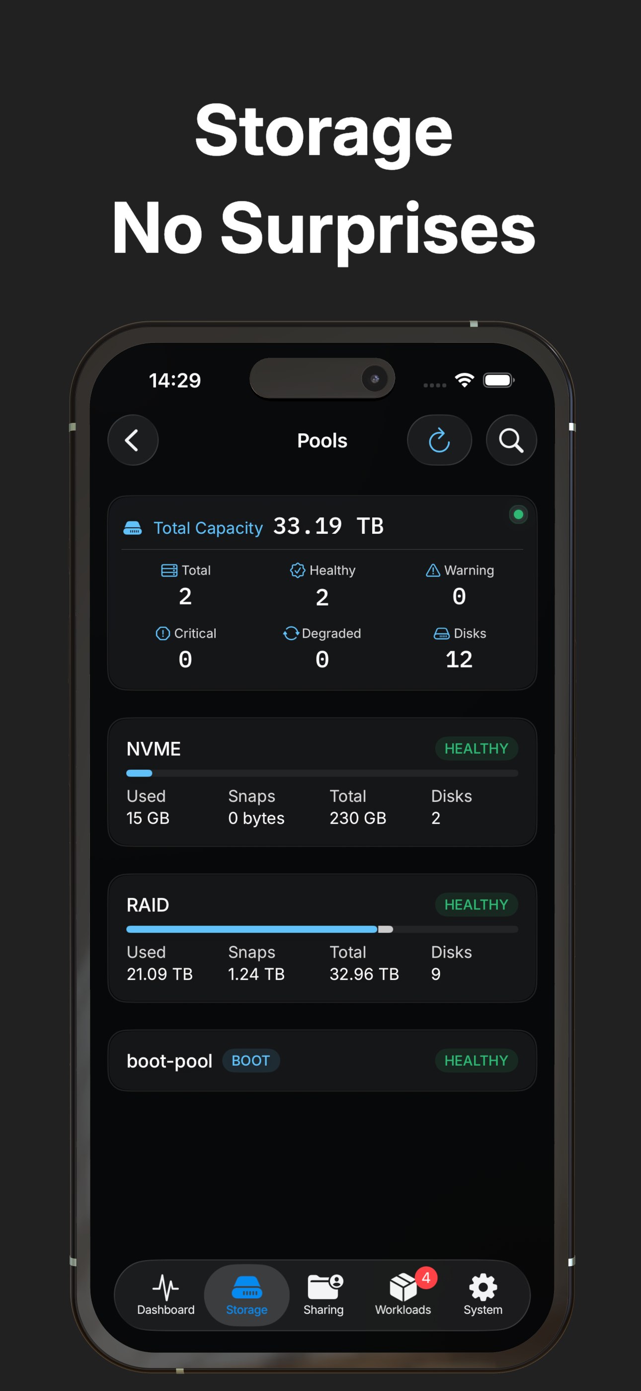 TrueNAS Pulse