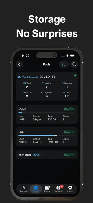 TrueNAS Pulse screenshot 3