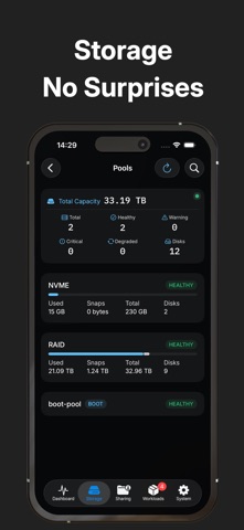 TrueNAS Pulse Screenshot 3 of 6