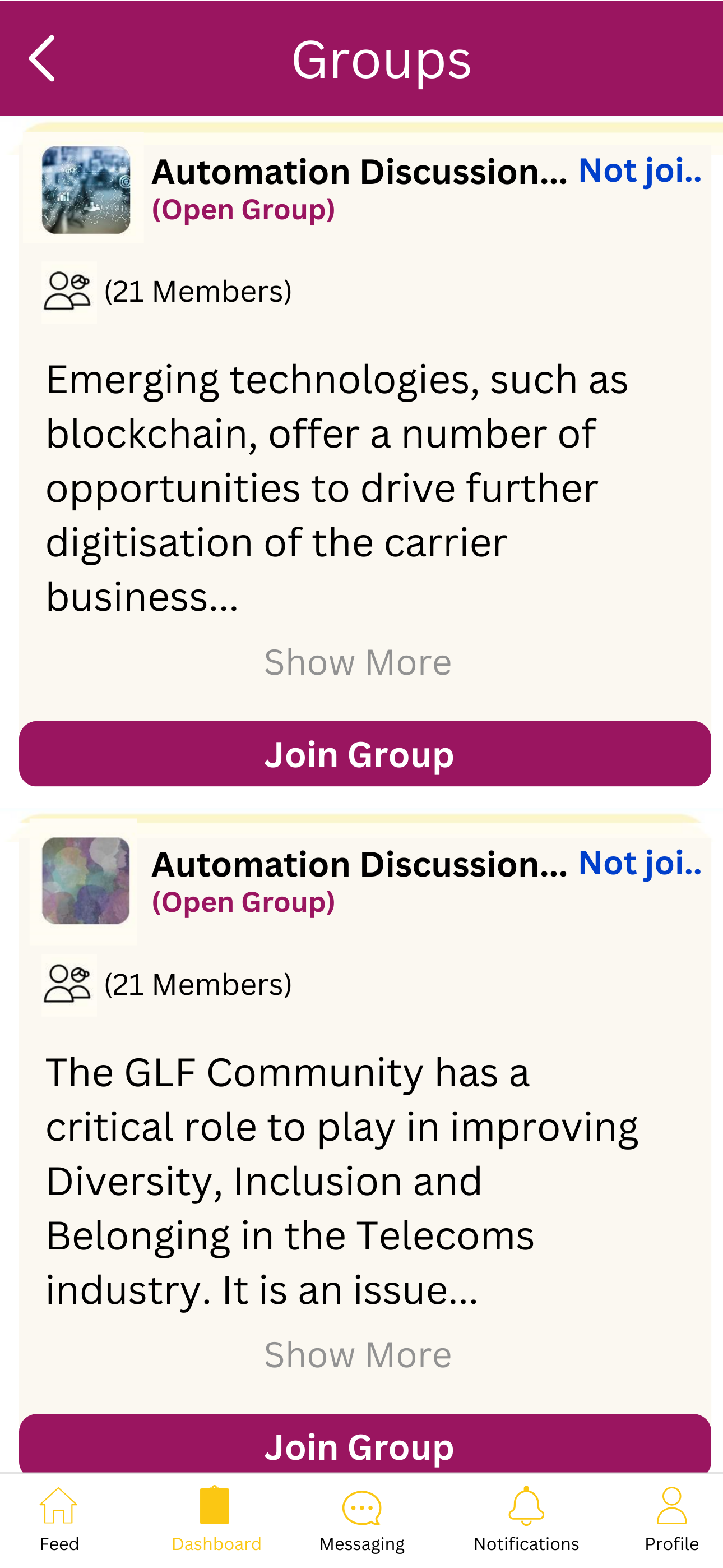 GLF Community