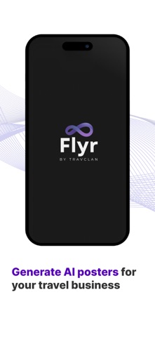 Flyr by TravClan - AI Posters screenshot