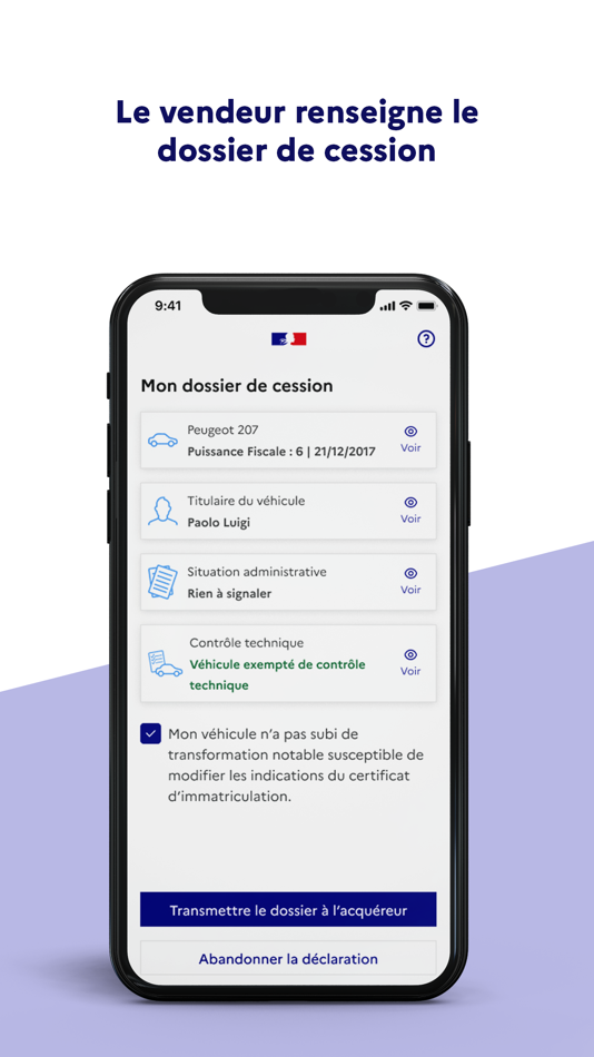 #3. Simplimmat (iOS) 由: Agence nationale des titres securises